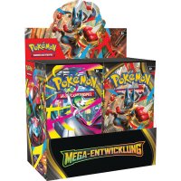 Präsentationsdisplay der Pokémon TCG-Serie...
