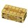 Yu-Gi-Oh! Goldene Collector Tin 2019 mit dem Auge von Anubis und zwei stilisierten Vögeln auf dem Deckel, inspiriert vom Pharao-Design.