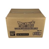 Versandkarton der Dragon Ball Super Anniversary Box 2021...