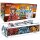 Yu-Gi-Oh! Speed Duel GX Duel Academy Box mit Jaden Yuki und Zane Truesdale, dazu Götterkarten-Illustrationen auf der Seite
