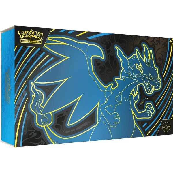 Schräger Packshot: Pokémon TCG Mega-Glurak X...