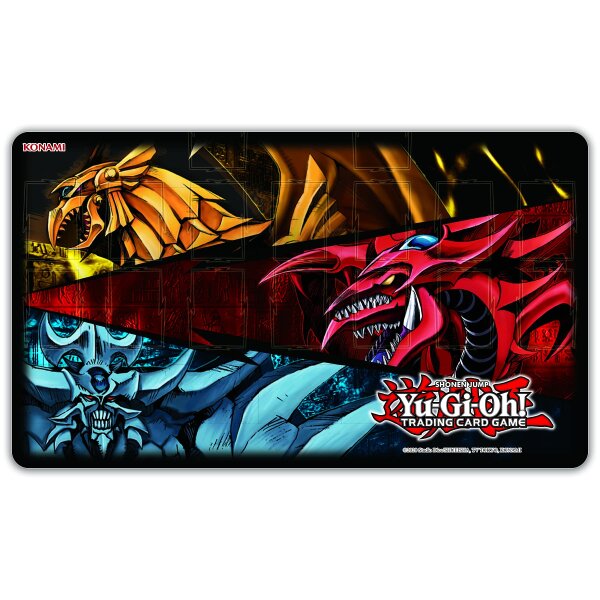 Yu-Gi-Oh! Spielmatte mit den drei ägyptischen...