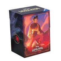 Rückseite der Disney Lorcana Deckbox mit...