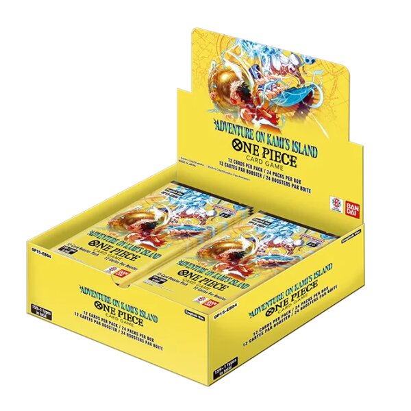 Offene gelbe One Piece Card Game Adventure on...