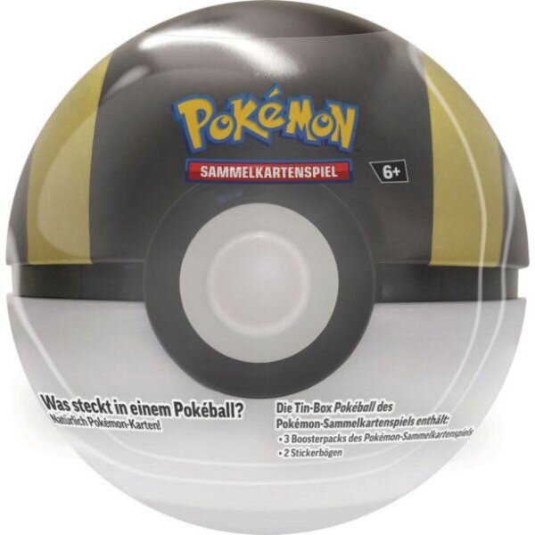 Einzelne Hyperball-Tin mit Pokémon GO-Branding auf...