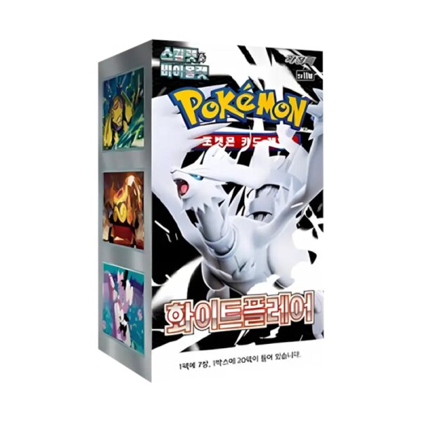 Pokémon White Flare SV11W Booster Display mit 20...