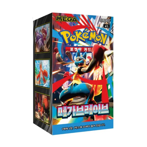 Pokémon TCG koreanisches Display „Mega...