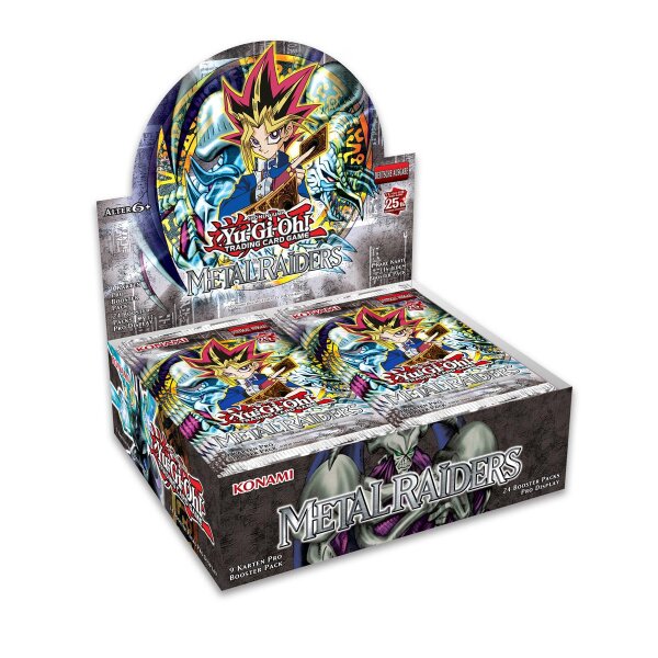 Yu-Gi-Oh! Metal Raiders 25th Anniversary Display auf...