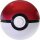 Pokémon TCG Pokéball Tin mit klassischem rot-weißen Design, glänzende Metallkugel als Sammelbox für Karten und Zubehör.