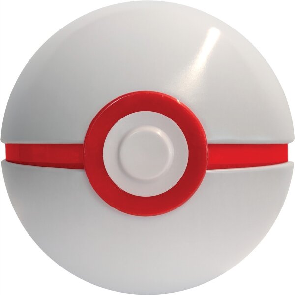 Pokémon TCG Premier Ball Tin mit weiß-rotem...