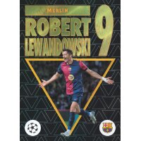 Topps Merlin Karte von Robert Lewandowski im...