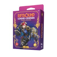 Riftbound League of Legends Vex Champion Deck in schr&auml;ger Seitenansicht