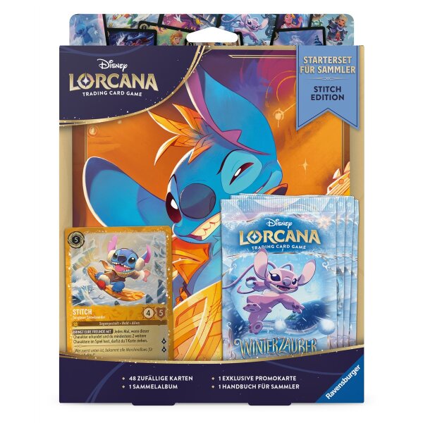 Disney Lorcana Starterset für Sammler – Stitch...