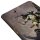 Rückseite des Ultra PRO Portfolios mit Frazetta Illustration, zeigt detailliertes Artwork des Kriegers mit Streitkolben und Schild.