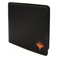 Schwarze Magic: The Gathering Kartenmappe mit orangem...