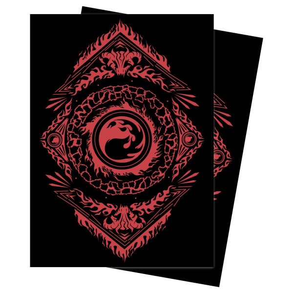 Magic: The Gathering Kartenrückseite im roten Design...