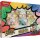 Pokémon TCG Mega-Entwicklung: Erhabene Helden – Erste Partner Deluxe-Pin-Kollektion, Frontansicht mit Promokarten, Pin und Boostern