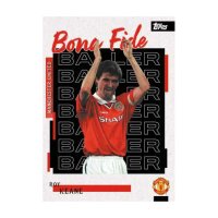 Topps Manchester United Sammelkarte Roy Keane Bona Fide Baller in klassischem United Trikot
