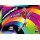 Topps Manchester United Sammelkarte Henrik Larsson Rainbow Flick Motiv mit farbigem Design
