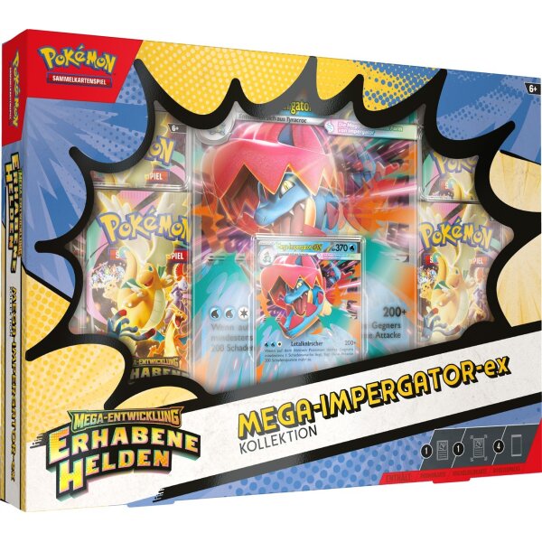 Pokémon Mega-Meganie-ex Kollektion –...