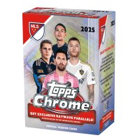 Topps Chrome MLS 2025 Hobby Box, Originalverpackung mit...