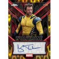 Topps Chrome Marvel Wolverine Autogrammkarte 1/50 mit Unterschriftenfeld (Film-Motiv)