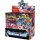 Pokémon TCG Mega-Entwicklung „Wachsendes Chaos“ Booster-Display, schräg von vorn mit vielen Boostern im Tray