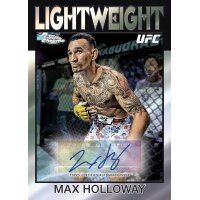 Topps Chrome UFC Autogrammkarte im Lightweight-Design mit...
