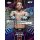 Topps Chrome UFC Youthquakes Insert mit frontal posierendem Kämpfer vor geometrischem Hintergrund.