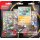 Pokémon Mega-Entwicklung Dunkelnacht 3-Pack-Blister mit Bithora-Promokarte und drei Boosterpacks.