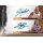 Topps Signature Class Doppelautogrammkarte mit zwei Knicks-Spielern und blauen Unterschriften.