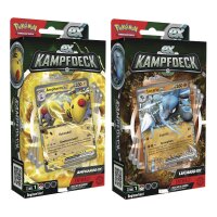 Pokémon ex Kampfdeck Ampharos ex und Lucario ex...