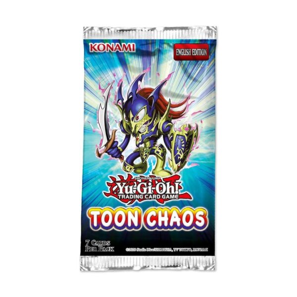 Yu-Gi-Oh! Toon Chaos Boosterpack in englischer Sprache...