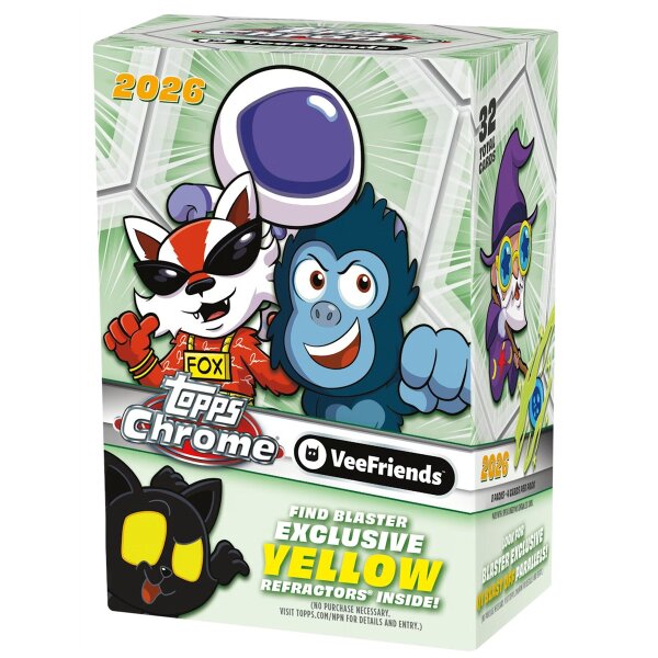 Topps Chrome VeeFriends 2026 Value Box mit...