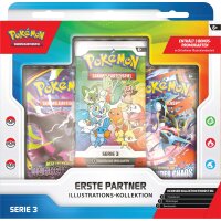 Vorderansicht der Pokémon Erste Partner...