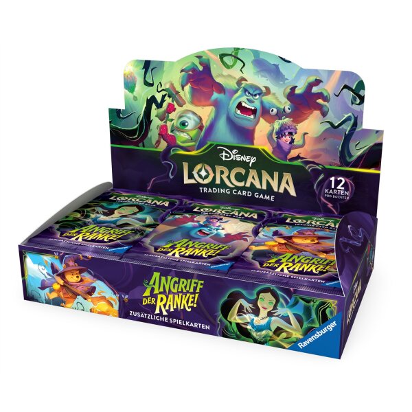 Disney Lorcana Angriff der Ranke Display auf Deutsch mit...