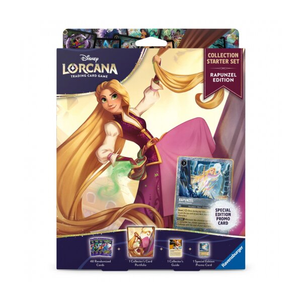 Disney Lorcana Collection Starter Set Rapunzel Edition...