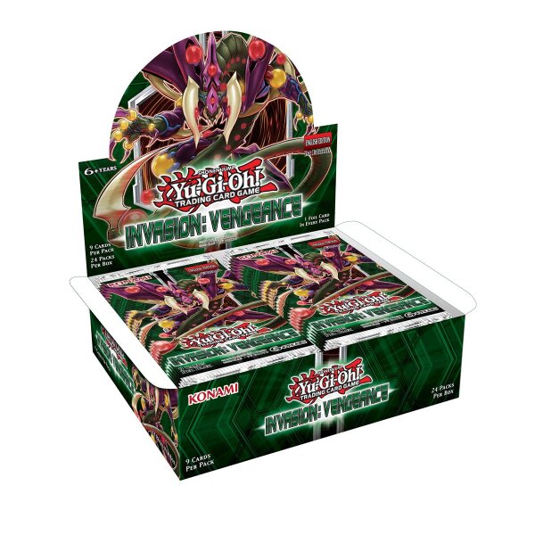 Englisches Yu-Gi-Oh! Display „Invasion:...