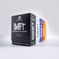 Fünf GEM.ELEVEN SWIFT Play Sleeves Boxen in Schwarz,...