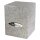 Satin Cube Glitter Clear