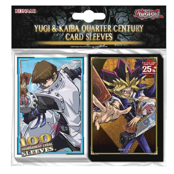 Yugi & Kaiba Quarter Century Sleeves (2x 50)