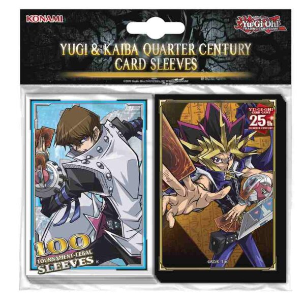 Yu-Gi-Oh! 25th Anniversary Kartenschutzhüllen mit...