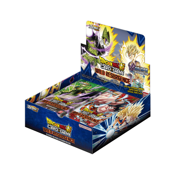 Dragon Ball Super Card Game Zenkai Series 04 Wild Resurgence Display