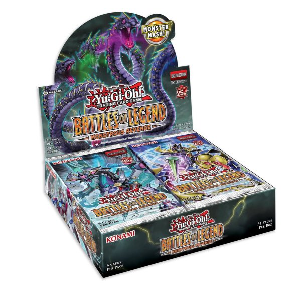 Battles of Legend: Monstrous Revenge Booster Display ENGLISCH