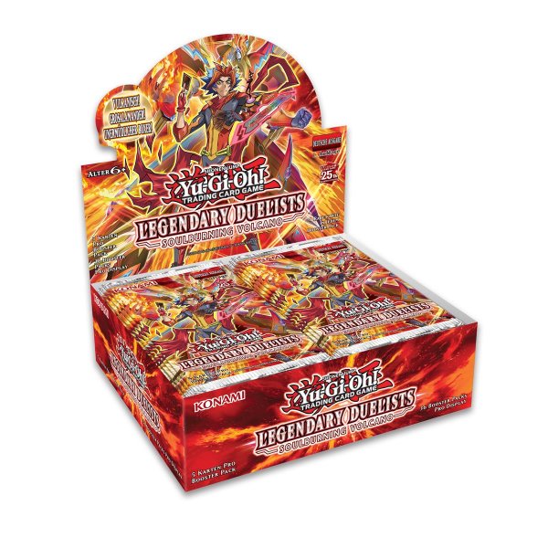 Legendary Duelists: Soulburning Volcano Booster Display