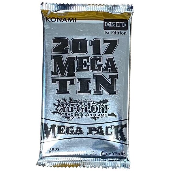 Englischer Yu-Gi-Oh! Mega Pack 2017 Booster, 1st Edition,...