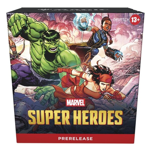 Marvel Super Heroes Prerelease-Box in deutscher Version...