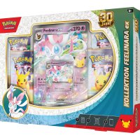 Pok&eacute;mon 30 Jahre Kollektion Feelinara-ex auf Deutsch in schr&auml;ger Seitenansicht