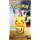Vorderseite eines deutschen Pokémon 30 Jahre Boosterpacks mit Pikachu, Mew und Mewtu