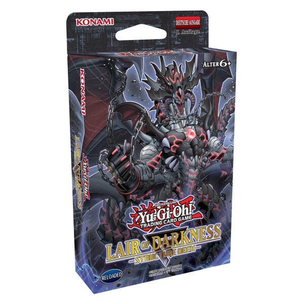 Strukturdeck-Box Yu-Gi-Oh! Lair of Darkness (deutsch),...